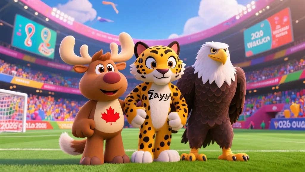 揭秘2026世界杯吉祥物：Maple、Zayu与Clutch背后的文化密码与狂欢寓意